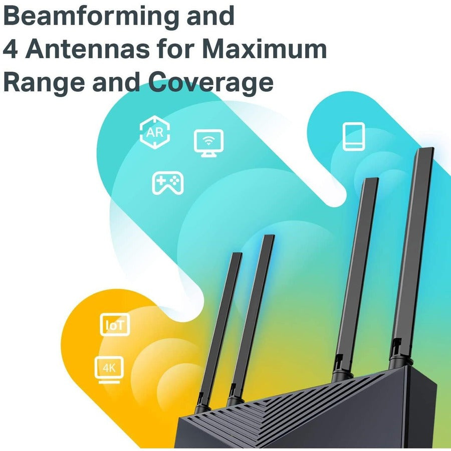 TP-Link Archer AX10 - Wi-Fi 6 IEEE 802.11ax Ethernet Wireless Router TP-Link Archer AX10 - Wi-Fi 6 IEEE 802.11ax Ethernet Wireless Router